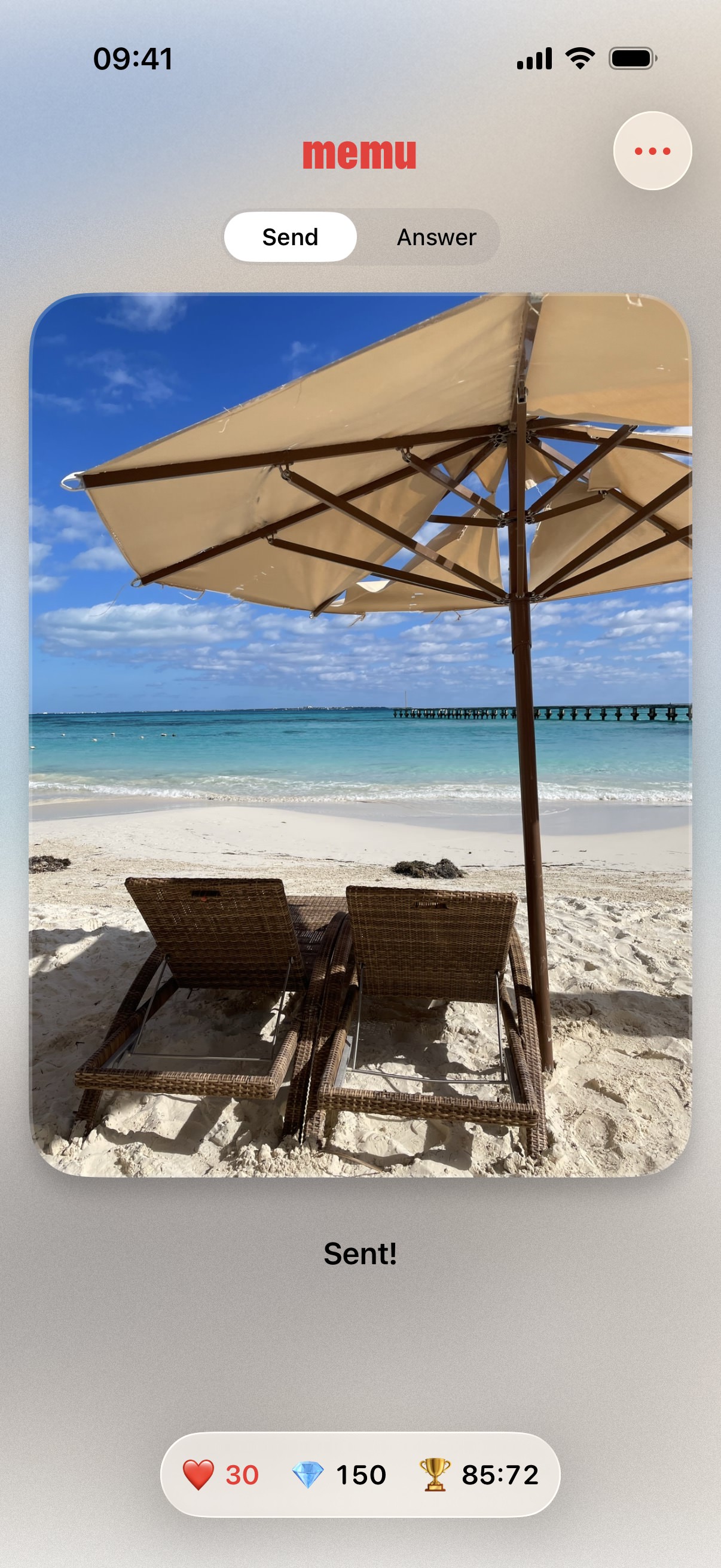 Partner sent challenge